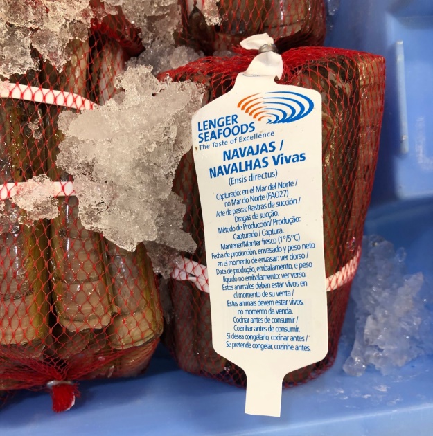 Las navajas americanas. Nos estan invadiendo